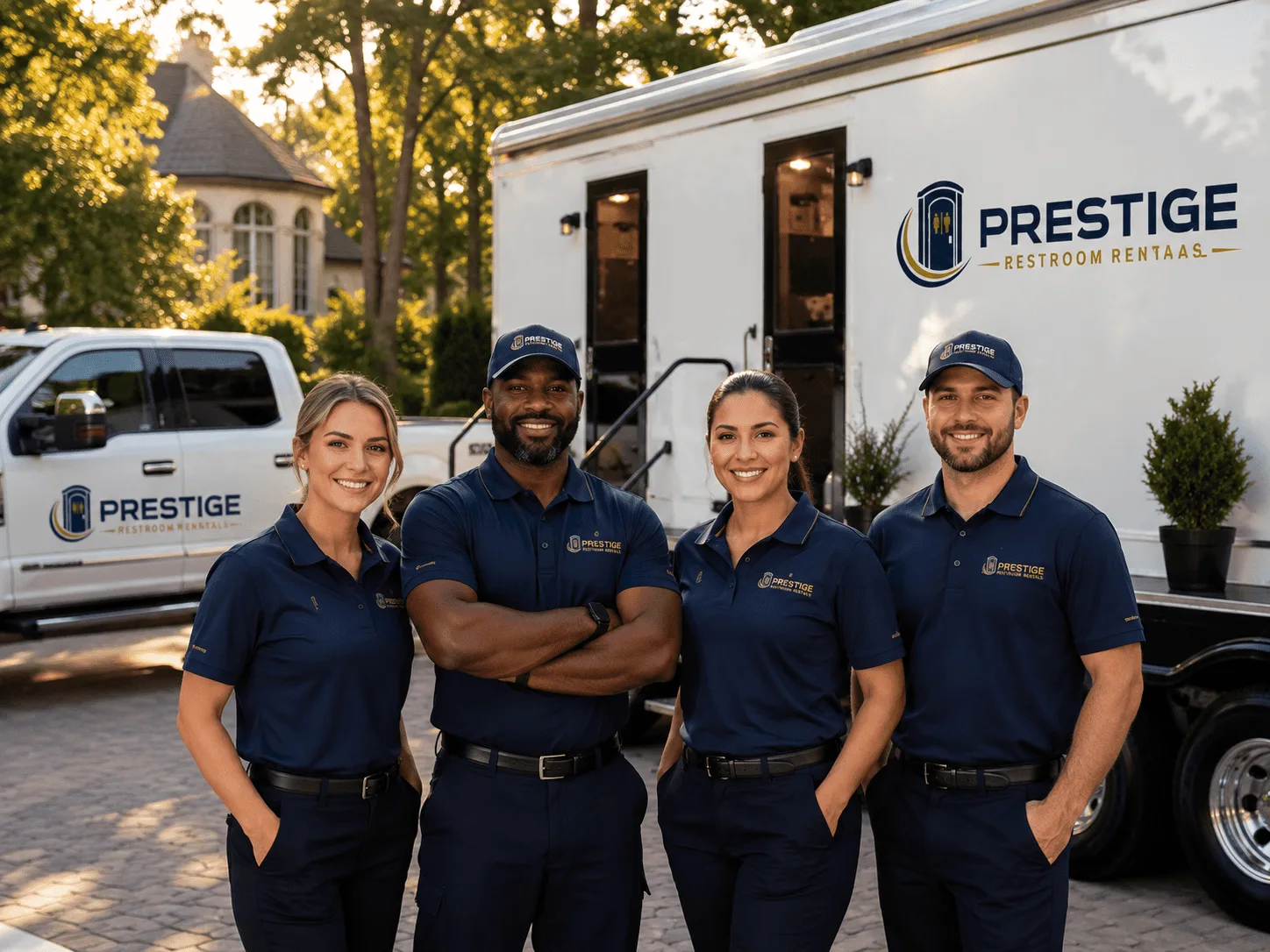 Trusted Luxury Portable Restrooms company in Koppel, PA